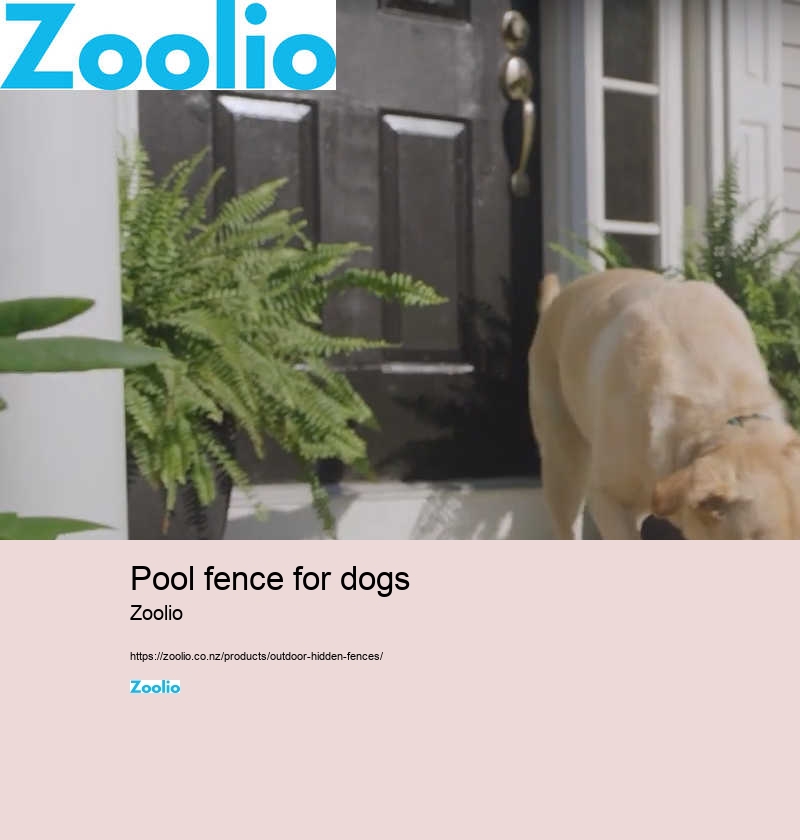 pool fencing for dogs